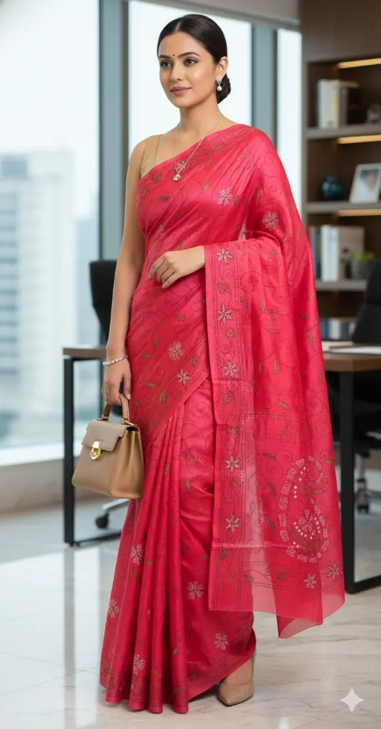 Kantha_Pink Saree_Product1.webp