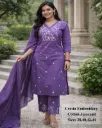 Crosia Embroidered Suit